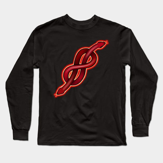 Snake Long Sleeve T-Shirt by Inkoholic